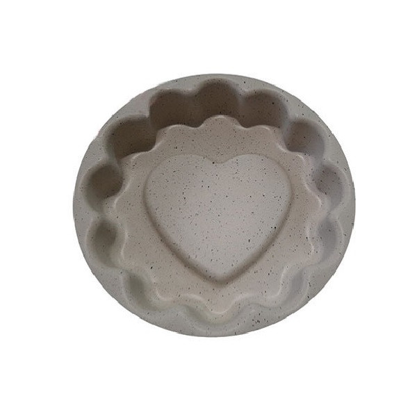 قالب کیک به گز مدل شارلوت کف قلبی گرانیتی