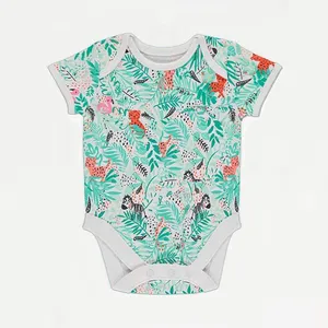 بادی آستین کوتاه نوزادی جورج مدل GEN00323