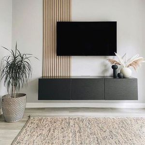 میز تلویزیون دیواری مدل GB3162 مناسب برای تلویزیون تا 52 اینچ