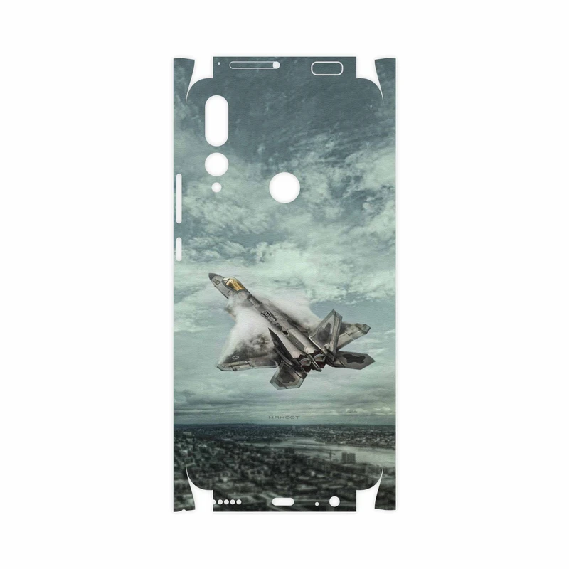 برچسب پوششی ماهوت مدل F-22 Raptor-FullSkin مناسب برای گوشی موبایل هوآوی Y9 Prime 2019