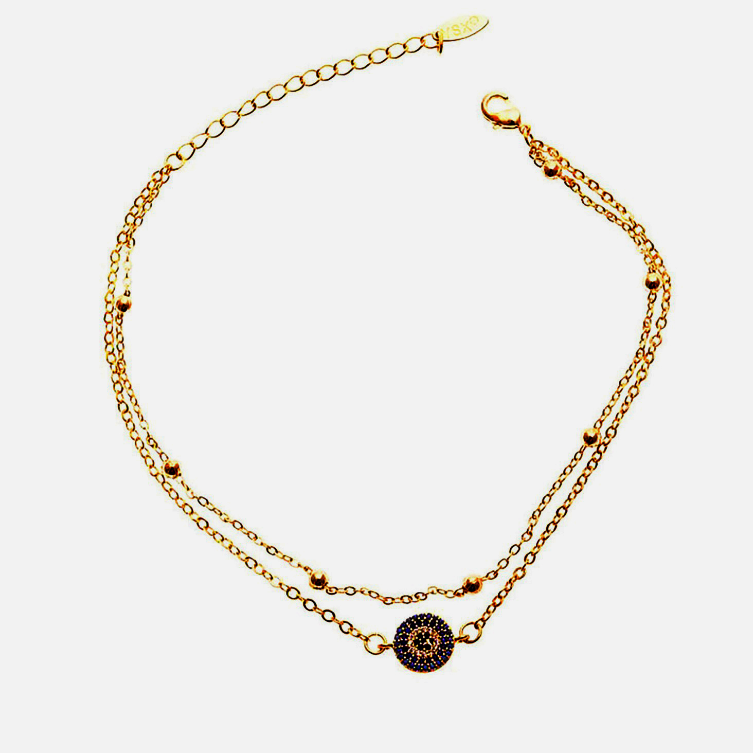 پابند زنانه وای اس ایکس طرح چشم نظر کد Mhr-28