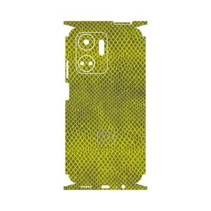 MAHOOT Yellow Snake Skin-FullSkin Cover Sticker for Honor X7a