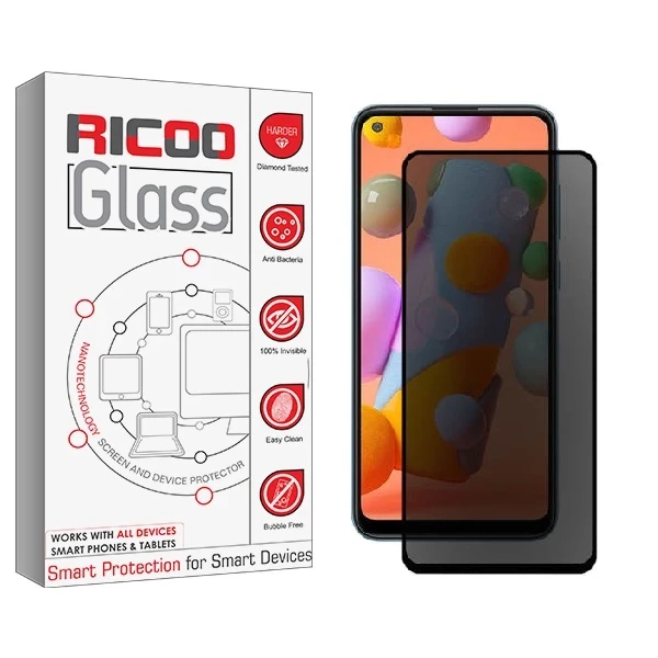 محافظ صفحه نمایش ریکوو مدل Privacy مناسب برای گوشی موبایل شیائومی Redmi 9C