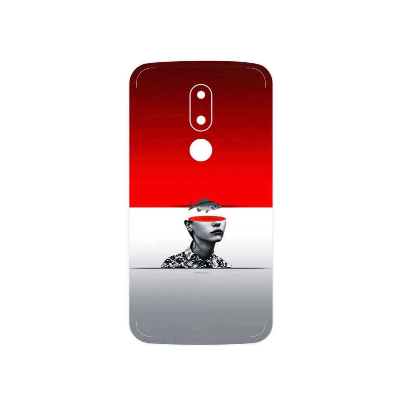 برچسب پوششی ماهوت مدل Collage of surreal Portrait of Women 1 مناسب برای گوشی موبایل موتورولا Moto M