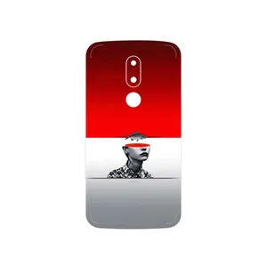 MAHOOT Collage of surreal Portrait of Women 1 Cover Sticker for Motorola Moto M