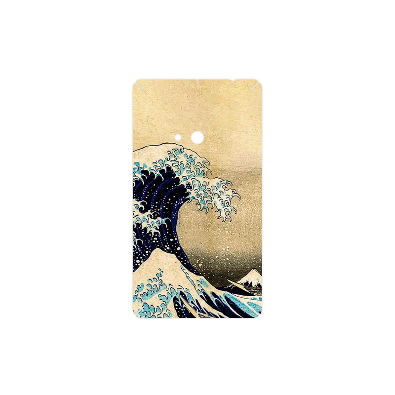 برچسب پوششی ماهوت مدل The Great Wave off Kanagawa of Hokusai مناسب برای گوشی موبایل نوکیا Lumia 625