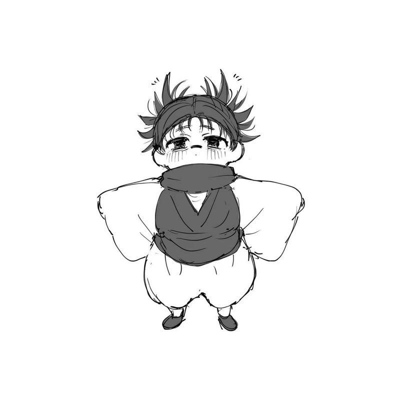 استیکر لپ تاپ و موبایل مدل انیمه طرح جوجوتسو کایسن چوسو jujutsu kaisen choso کد 4649