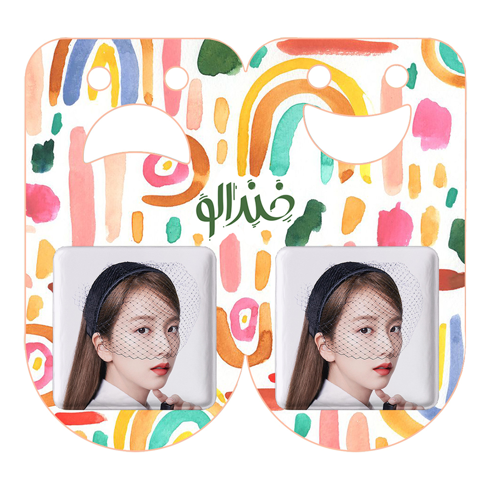 پیکسل خندالو مدل جیسو بلک پینک کد 14220 به همراه مگنت