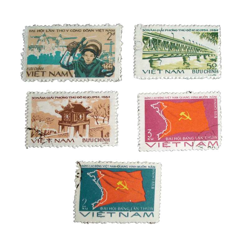 تمبر یادگاری مدل ملل کد DS1662 مجموعه 5 عددی