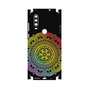 MAHOOT Mandala Design 4-FullSkin Cover Sticker for Motorola One Action