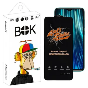 محافظ صفحه نمایش بوک مدل Antistatic Guard مناسب برای گوشی موبایل شیائومی redmi Note 8 Pro