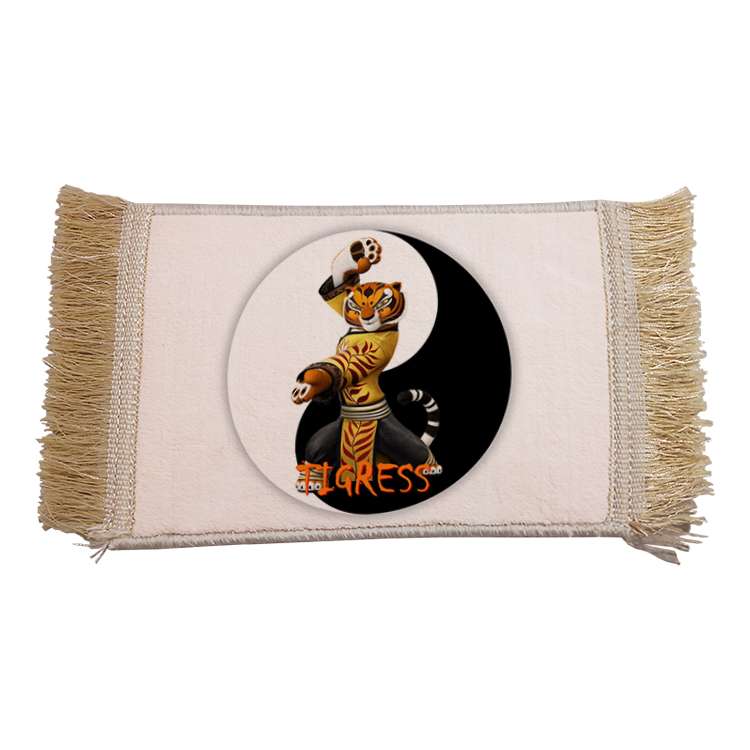 فرش ماشینی دیوارکوب مدل پاندا کونگ فو کار کد 76