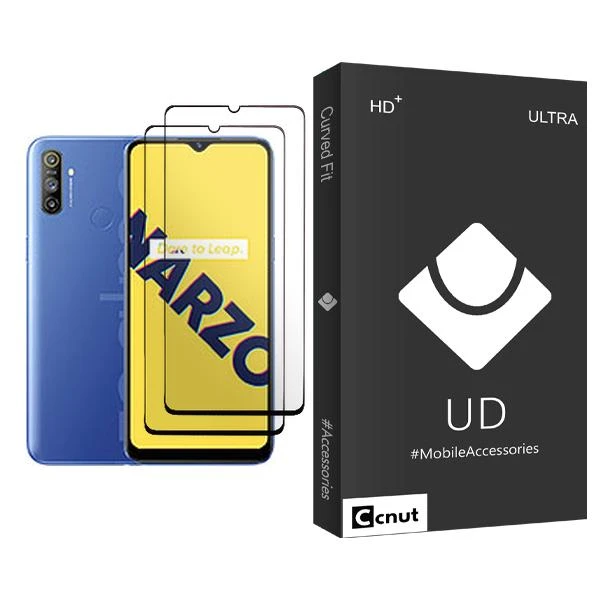 محافظ صفحه نمایش کوکونات مدل UDB Ultra MIX002 مناسب برای گوشی موبایل ریلمی Narzo 10A بسته دو عددی