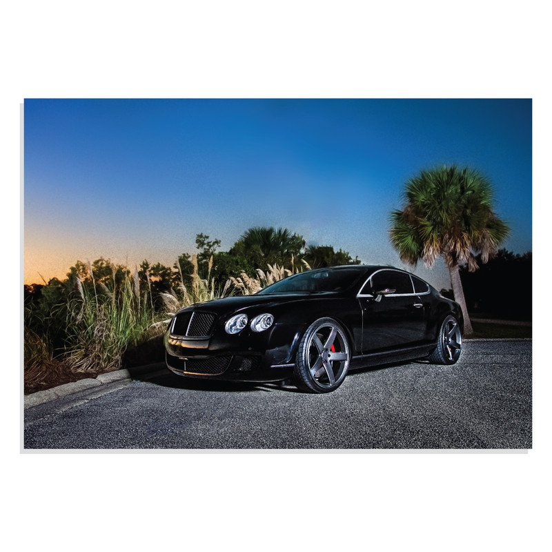 تابلو شاسی طرح ماشین بنتلی کانتیننتال جی تی - Bentley Continental GT 2017 مدل NV0633