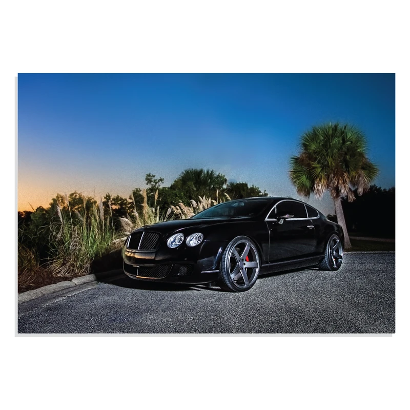 پوستر  طرح ماشین بنتلی کانتیننتال جی تی - Bentley Continental GT 2017 مدل NV0633