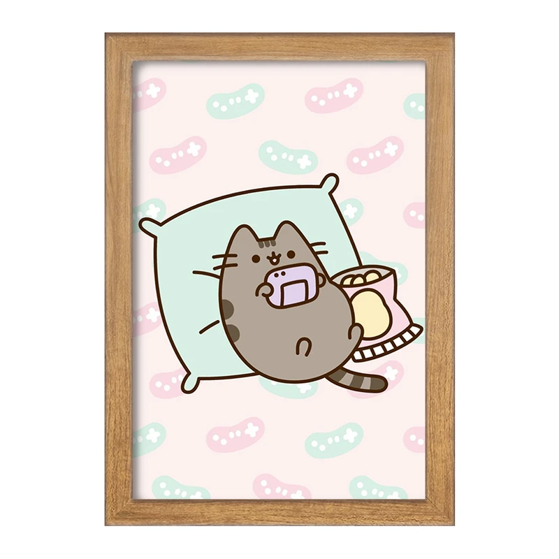 تابلو خندالو مدل پوشین گربه بامزه کد 26598