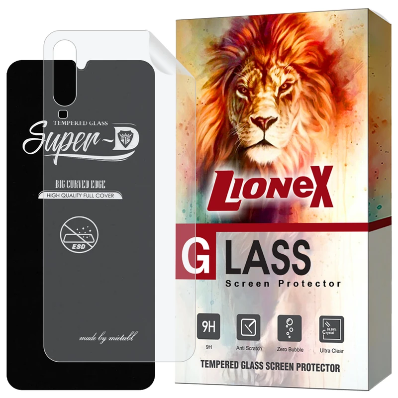 محافظ صفحه نمایش لایونکس مدل SUNL مناسب برای گوشی موبایل سامسونگ Galaxy A30s / Galaxy A50 / Galaxy A50s به همراه محافظ پشت گوشی 