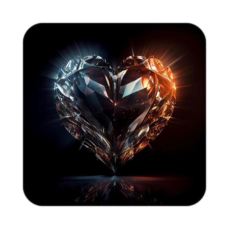 زیر لیوانی کاکتی مدل عاشقانه کد mp11057