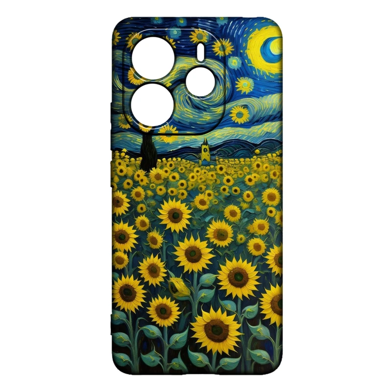 کاور طرح ونگوگ کد 362 مناسب برای گوشی موبایل شیائومی Redmi Note 14 4G