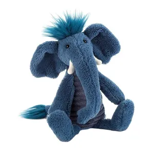 عروسک جلی کت طرح فیل مدل Alfred Snagglebaggle کد SZ3/173 ارتفاع 33 سانتی‌متر