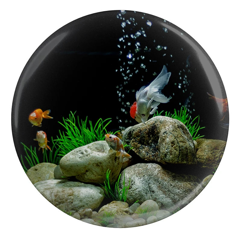 پیکسل طرح ماهی و سنگ و سبزه مدل S5710