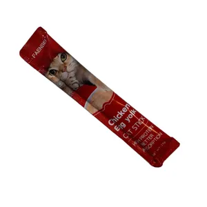 بستنی گربه فنبی مدل مرغ و زرده تخم مرغ وزن 15 گرم