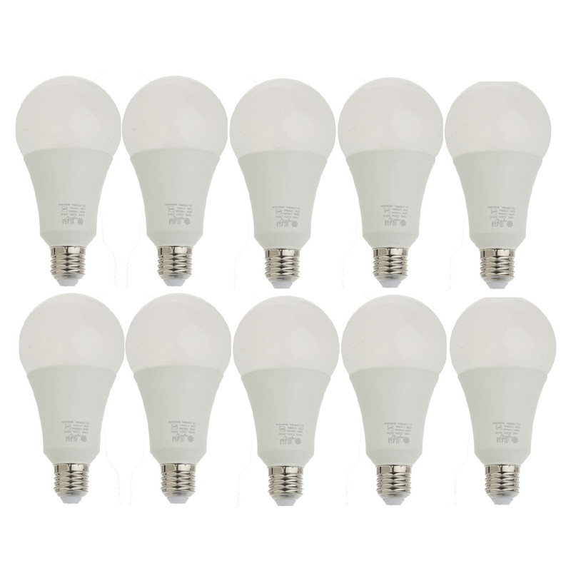 لامپ ال ای دی 18 وات افراتاب مدل AF-A80-18W پایه E27 بسته 10 عددی