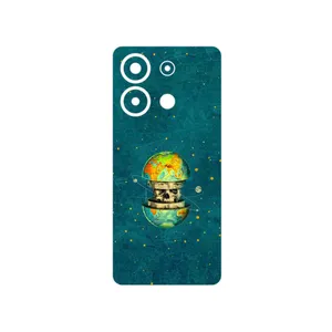 MAHOOT Collage of Earth Face Cover Sticker for Xiaomi Redmi Note 13 4G