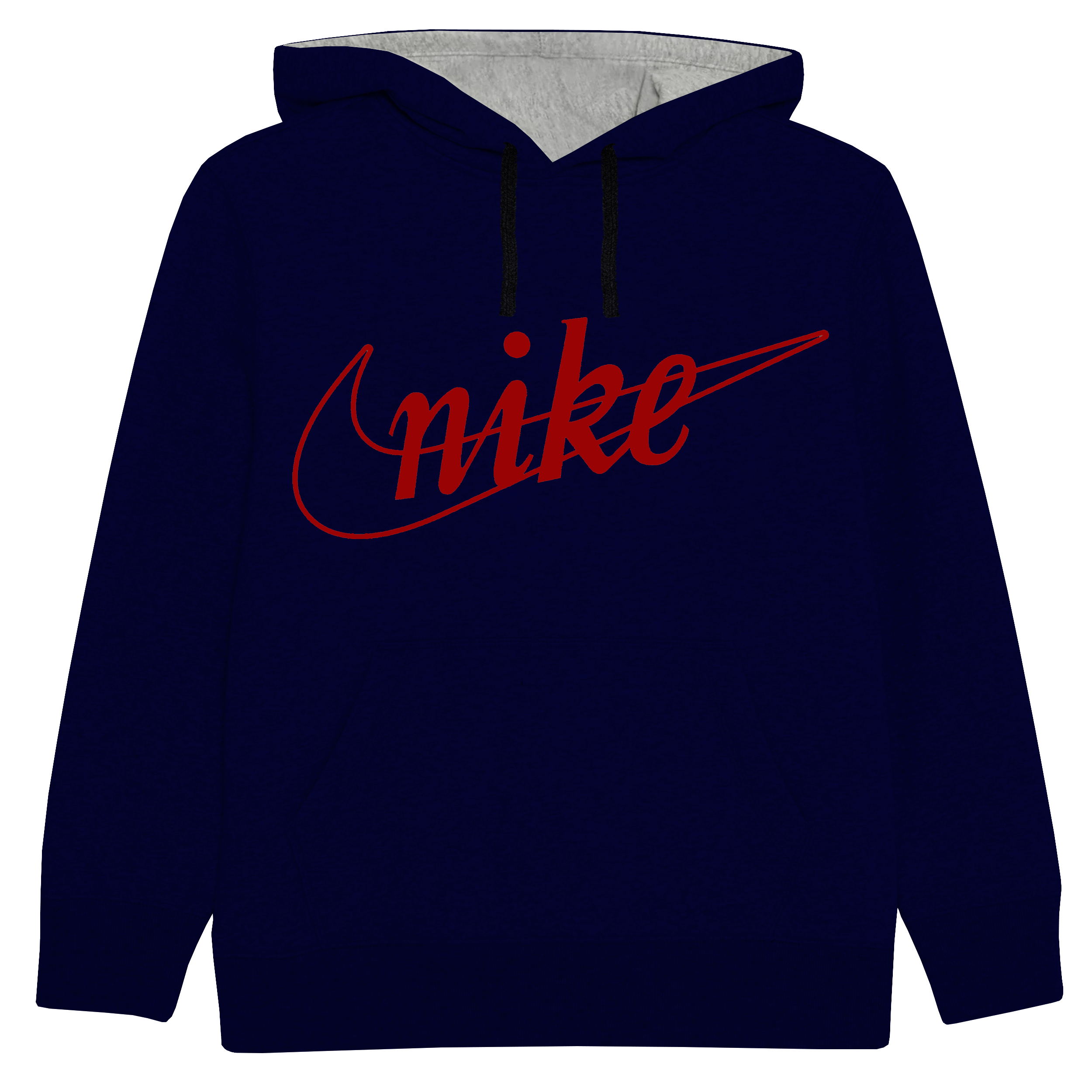 هودی دخترانه کد V12 رنگ سرمه ای