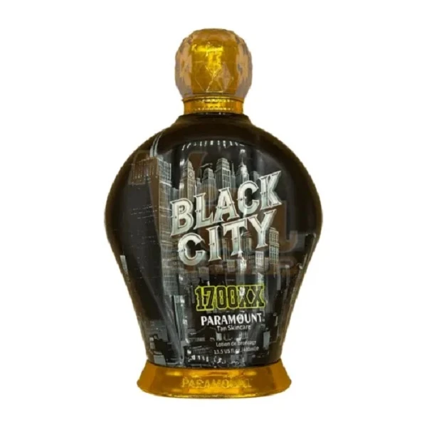 لوسیون سولاریوم پارامونت مدل Black City حجم 400 میلی‌لیتر