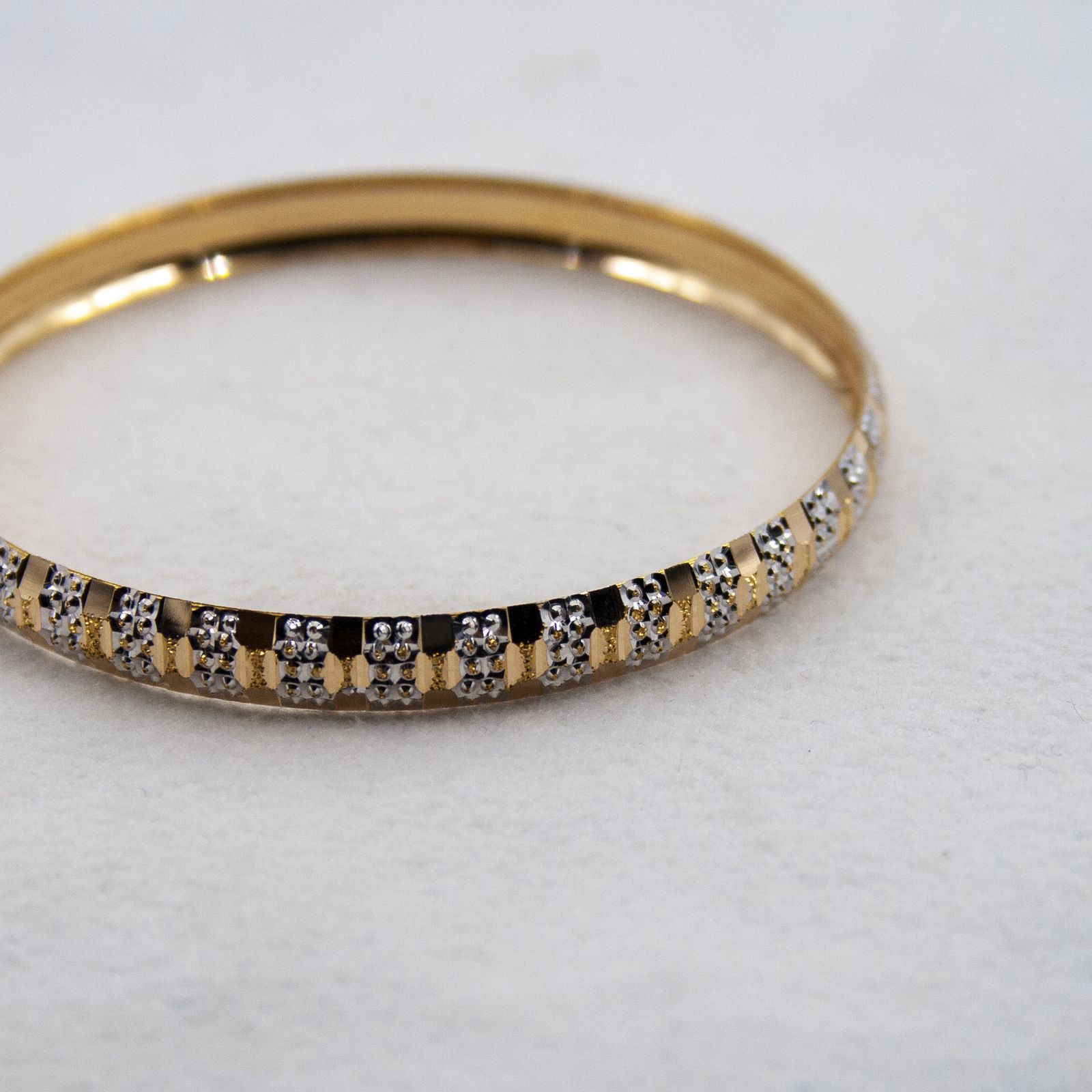 النگو طلا 18 عیار زنانه سهی مدل VB33-2 - - 3