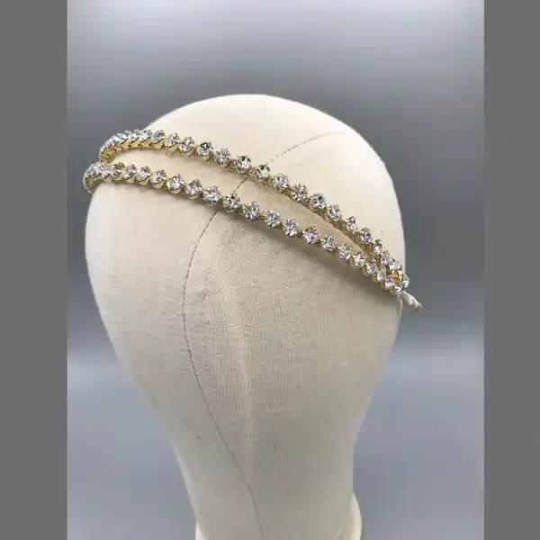 تل مو زنانه مدل دوبل مجلسی کد SH333