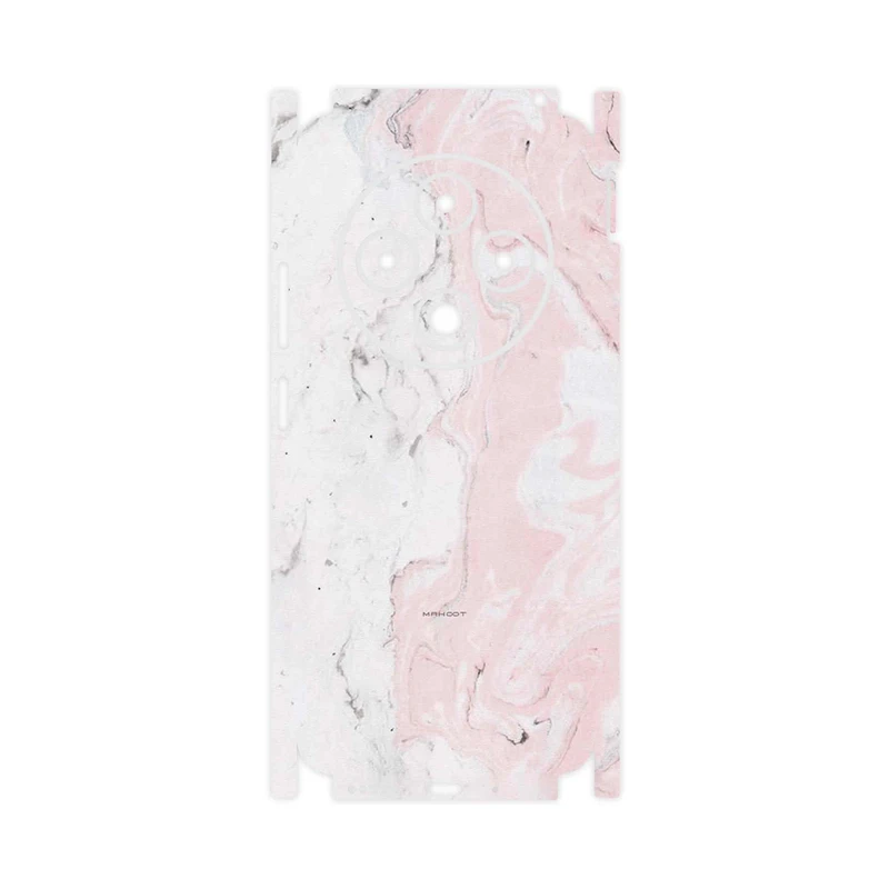 برچسب پوششی ماهوت مدل Blanco_Pink_Marble-FullSkin مناسب برای گوشی موبایل شیائومی Redmi 14C