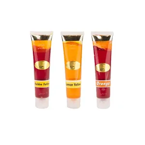 رنگ خوراکی ژله ای زرد طلایی و نارنجی و زرد لیمویی نیلیگون - 150 گرم بسته 3  عددی