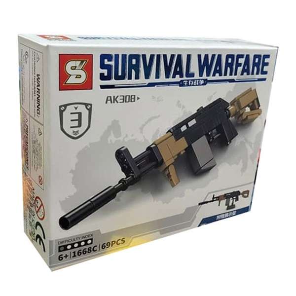 ساختنی اس وای مدل Survival Warfare کد 1668C