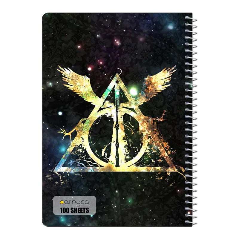 دفتر مشق 100 برگ سیمی کارنیکا طرح هری پاتر Harry Potter کد 99323