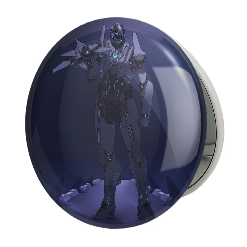 آینه جیبی خندالو طرح بازی رستاخیز (Doom) مدل تاشو کد 31409