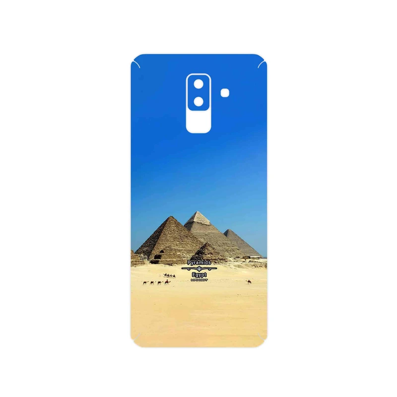 برچسب پوششی ماهوت مدل Pyramids of Egypt مناسب برای گوشی موبایل سامسونگ Galaxy A6 Plus 2018
