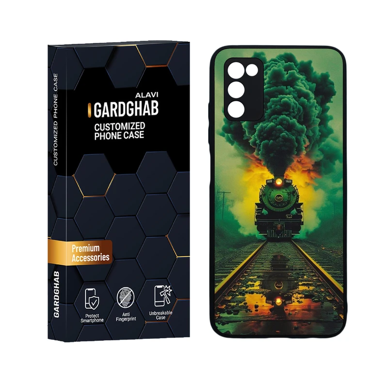 کاور گارد قاب علوی دورژله ای مدل هنری مناسب برای گوشی موبایل سامسونگ Galaxy A03s