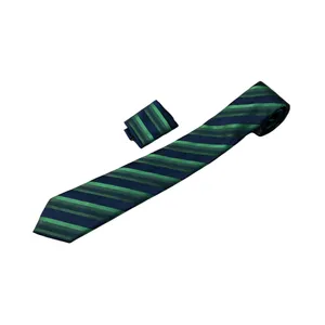 ست کراوات و دستمال جیب مردانه مدل 008