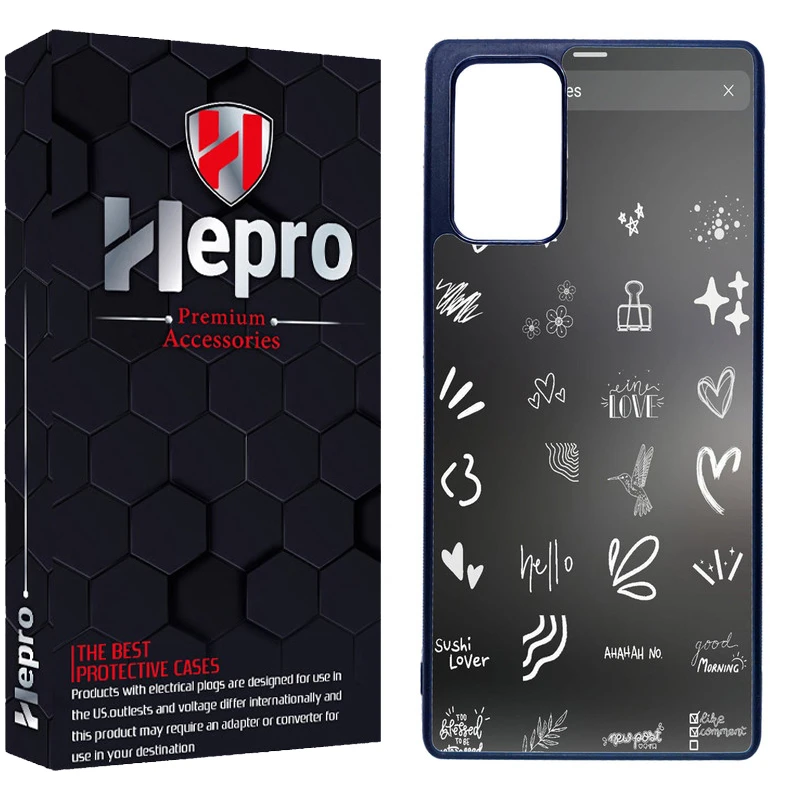 کاور هپرو طرح فانتزی مدل TPU مناسب برای گوشی موبایل سامسونگ Galaxy NOTE 20