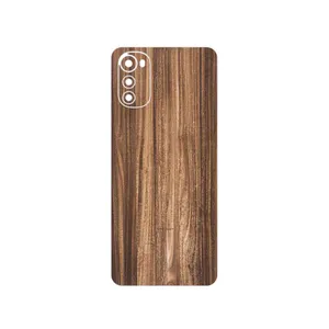 MAHOOT Light_Walnut_Wood Cover Sticker for Motorola Moto E32s