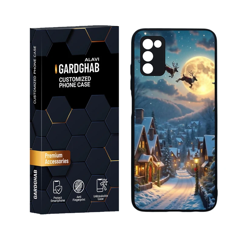 کاور گارد قاب علوی دورژله ای مدل کارتونی و انیمه مناسب برای گوشی موبایل سامسونگ Galaxy A03s