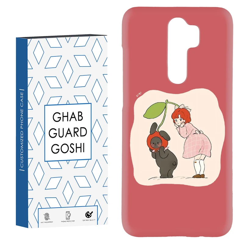 کاور قاب گارد گوشی طرح دخترانه کد Dimo-333 مناسب برای گوشی موبایل شیائومی Redmi 9 / Redmi 9 Prime