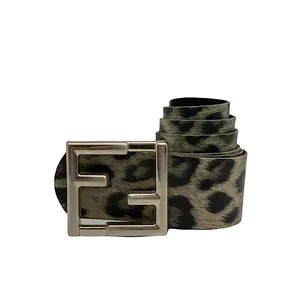 کمربند زنانه مدل چرمی پلنگی