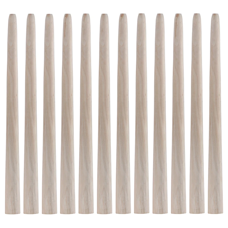 پایه میز مدل چوبی مخروطی کد 80 مجموعه 12 عددی