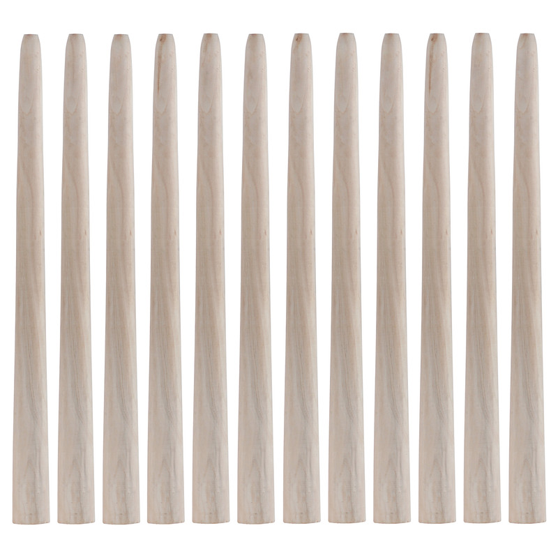 پایه میز مدل چوبی مخروطی کد 80 مجموعه 12 عددی