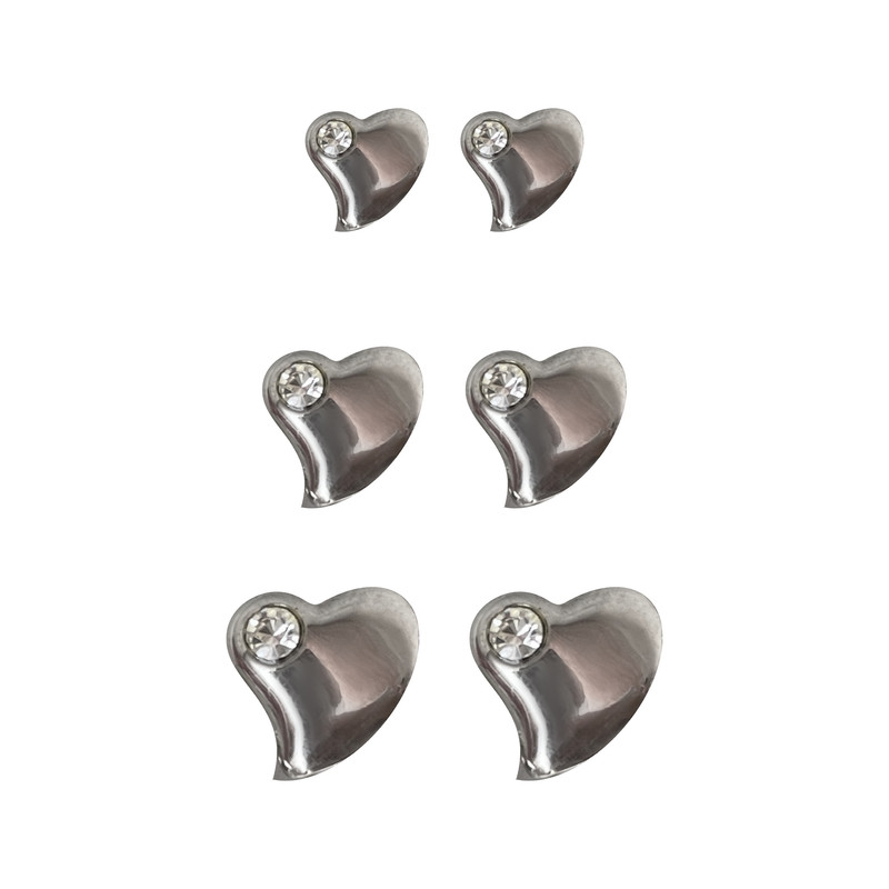 گوشواره زنانه اسکارلت بیجوکس مدل AE1149-009 بسته 3 عددی