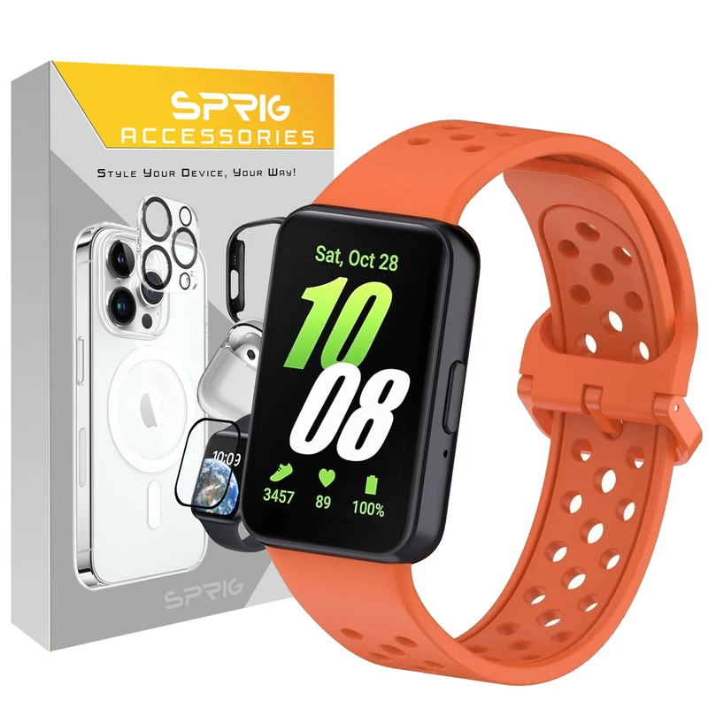 بند اسپریگ مدل Special NK مناسب برای ساعت هوشمند سامسونگ Galaxy Fit 3 30mm