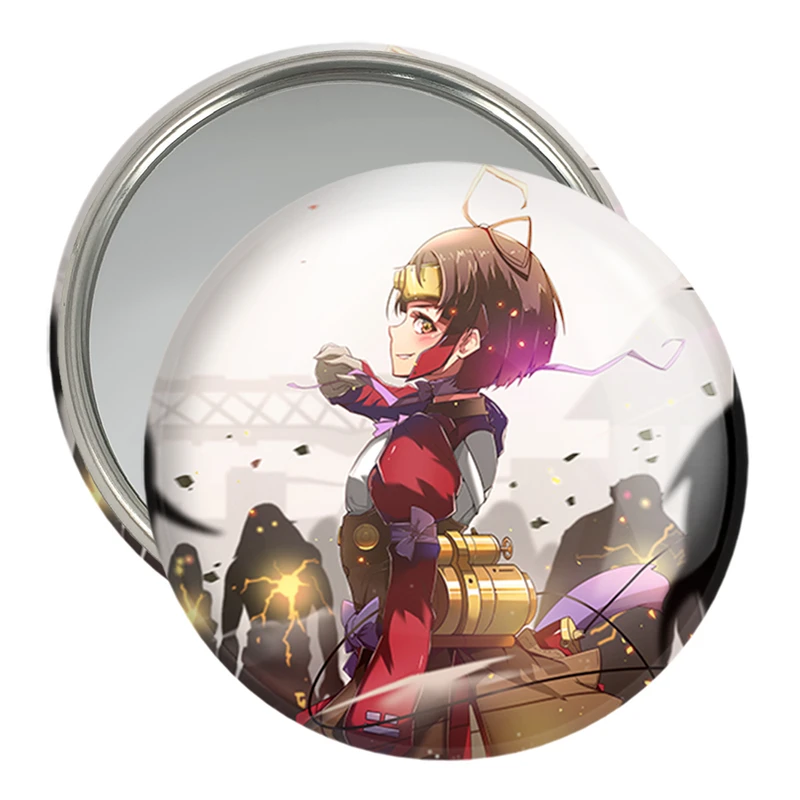 آینه جیبی خندالو مدل مومی انیمه کابانری (Kabaneri) کد 36010